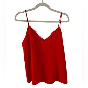 NWT Nordstrom Rack Socialite red lace camisole tank top
